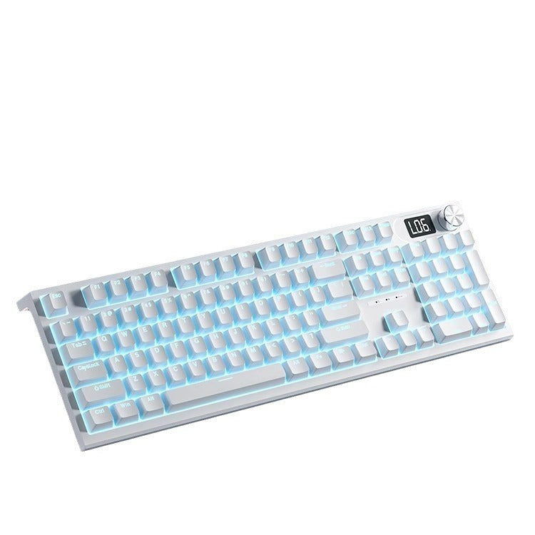 680K chỉ trong tuần này!!LANGTU LT98 Bàn phím cơ yên tĩnh switch Air-sea , 24 chế độ đèn RGB, núm xoay âm lượng, màn hình hiển thị!