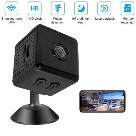 Bán hàng siêu thanh lý 290K!!Camera X9 MINI 1080P HD, không cần cắm điện, xem từ xa bằng điện thoại di động