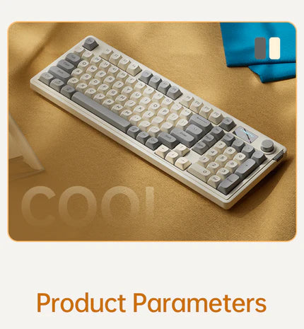 Ưu đãi đặc biệt hôm nay 580K！LANGTU L9 Bàn phím cơ switch đỏ yên tĩnh, 24 chế độ đèn RGB, núm xoay âm lượng, màn hình hiển thị!