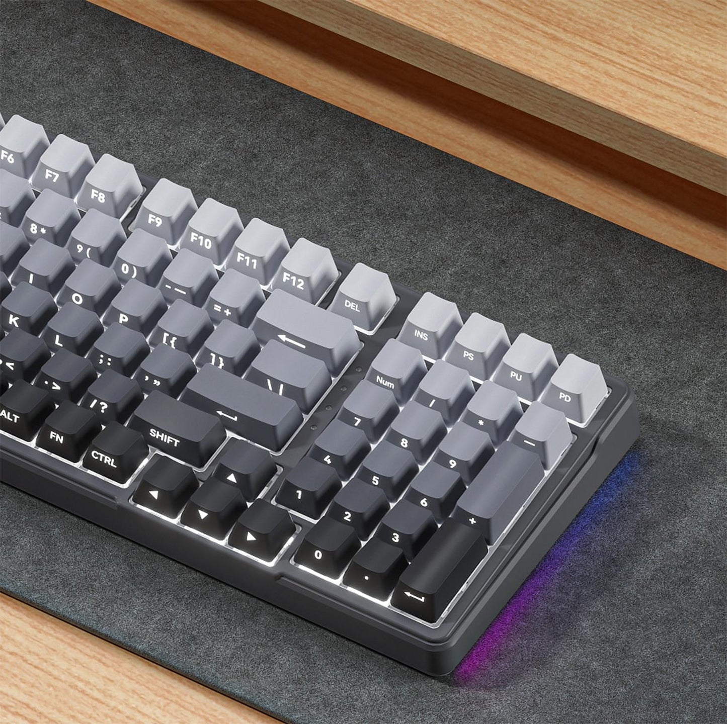 Ưu đãi đặc biệt hôm nay 680K！ Bàn phím cơ không dây ba chế độ Zornher ZT99, đặt hàng ngay hôm nay để được miễn phí vận chuyển