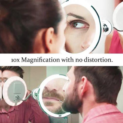 10x Magnifying Magic Makeup Mirror