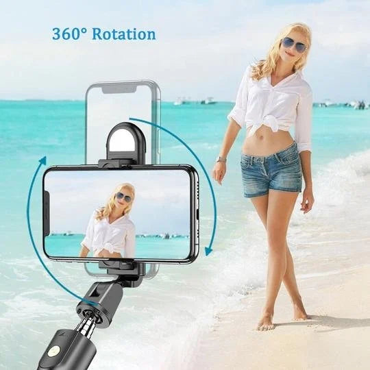 Gậy chụp ảnh tự sướng Bluetooth không dây 6 trong 1 mới nhất 2023 (COD)