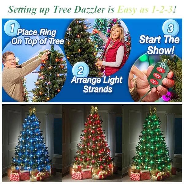 CHRISTMAS TREE LED STRING LIGHTS