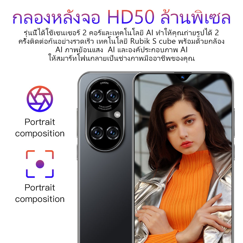 2021 ล่าสุด P50 Pro เวอร์ชั่นสากล ลดล้างสต๊อก