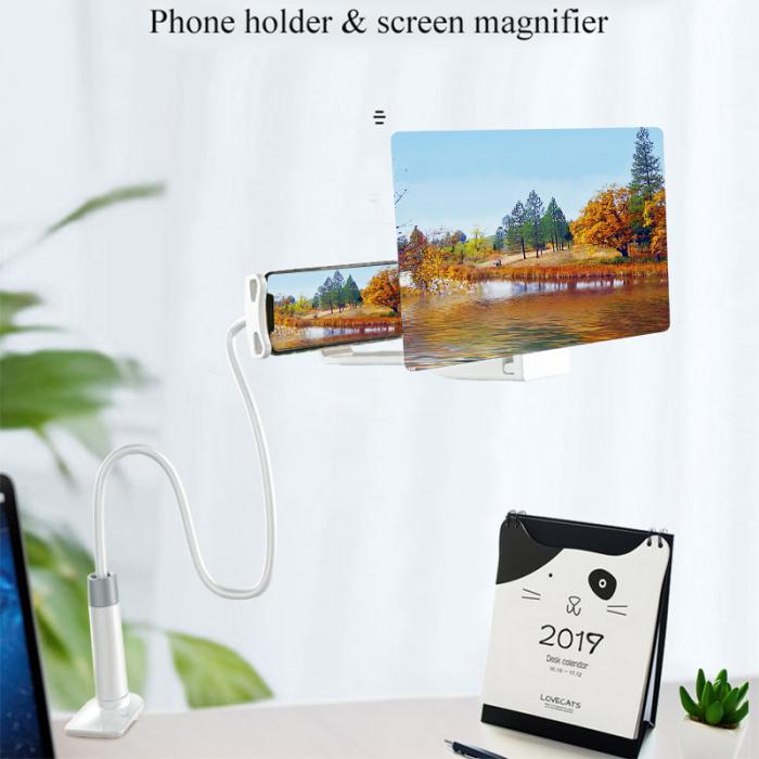 3D Magnifier Mobile Phone Bracket