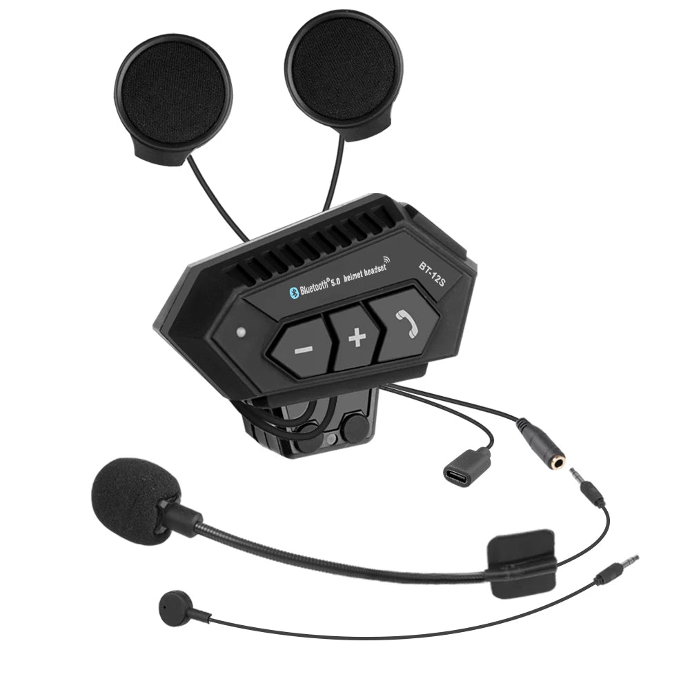 Tai nghe bluetooth mũ bảo hiểm E12 mới nhất, hỗ trợ Android & iPhone. Chống nước IP67, tích hợp micro, hỗ trợ điều khiển bằng giọng nói, ship từ Hồ Chí Minh